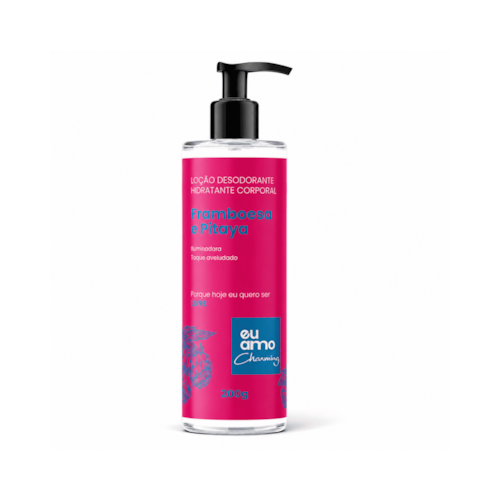 Eu Amo Charming Loção Desodorante Hidratante Framboesa e Pitaya 200g