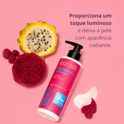 Eu Amo Charming Loção Desodorante Hidratante Framboesa e Pitaya 200g