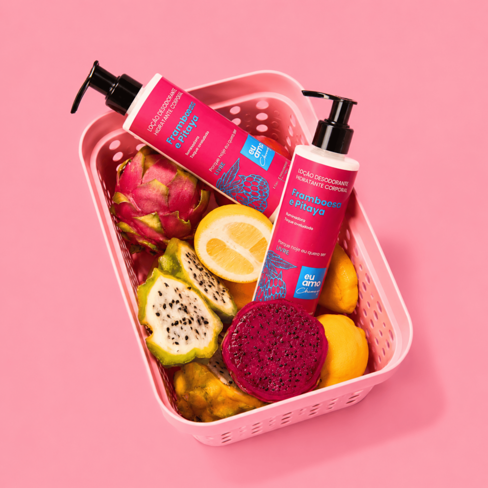 Eu Amo Charming Loção Desodorante Hidratante Framboesa e Pitaya 200g