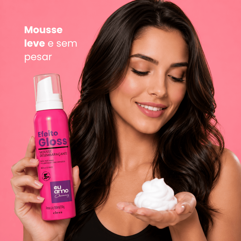 Eu Amo Charming Mousse Desembaraçante 150ml