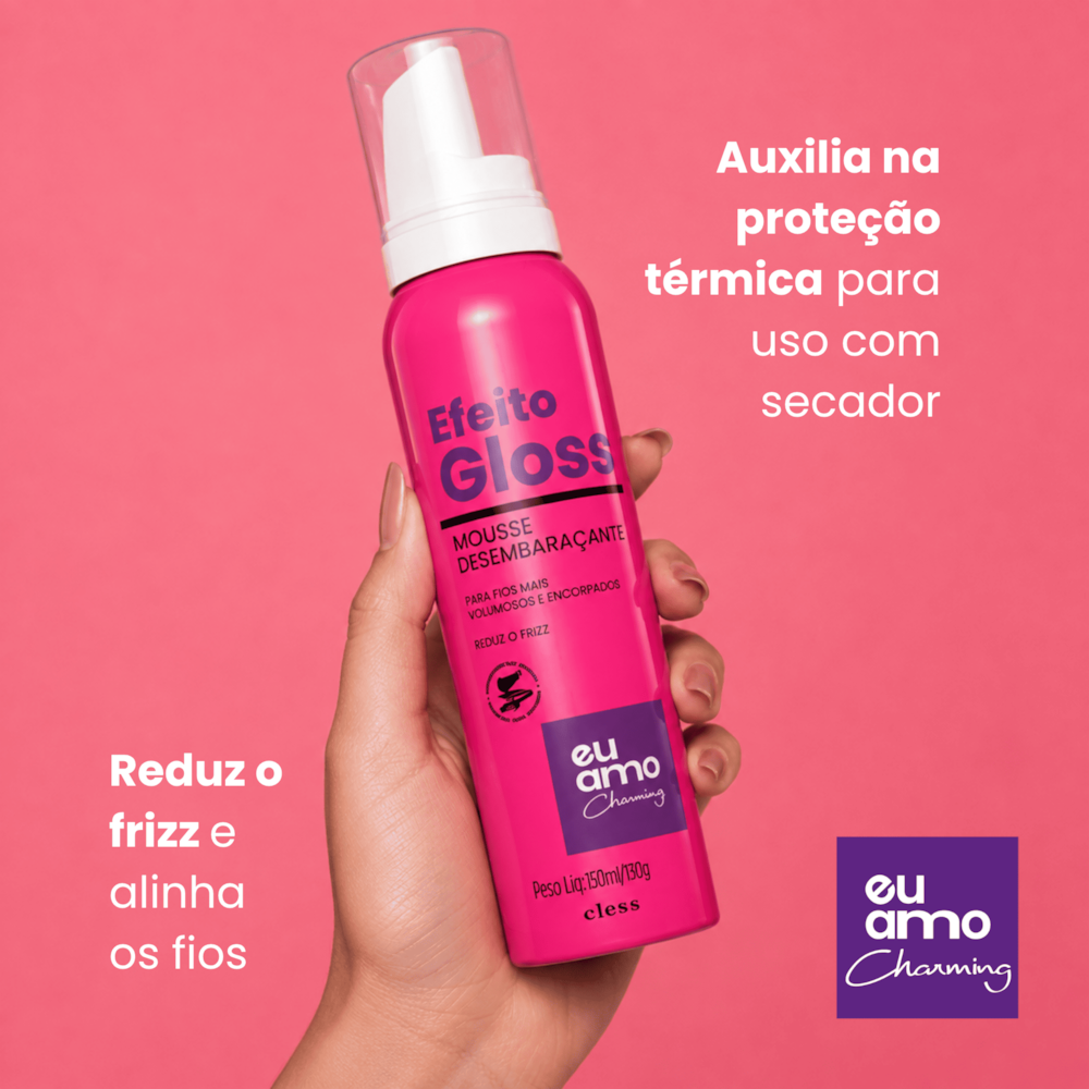 Eu Amo Charming Mousse Desembaraçante 150ml