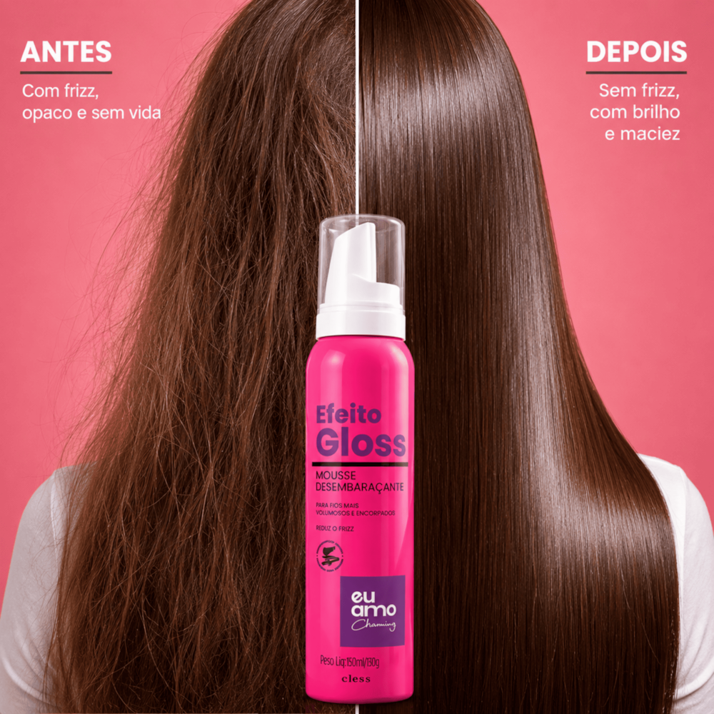 Eu Amo Charming Mousse Desembaraçante 150ml