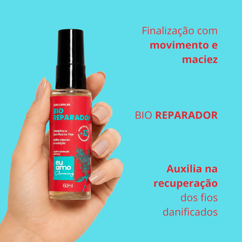 Eu Amo Charming Oleo Capilar Bio Reparador 60ml