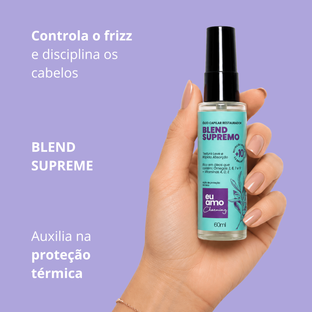 Eu Amo Charming Oleo Capilar Blend Supremo 60ml