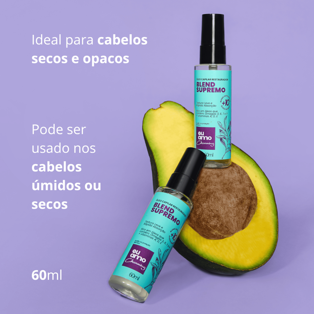Eu Amo Charming Oleo Capilar Blend Supremo 60ml
