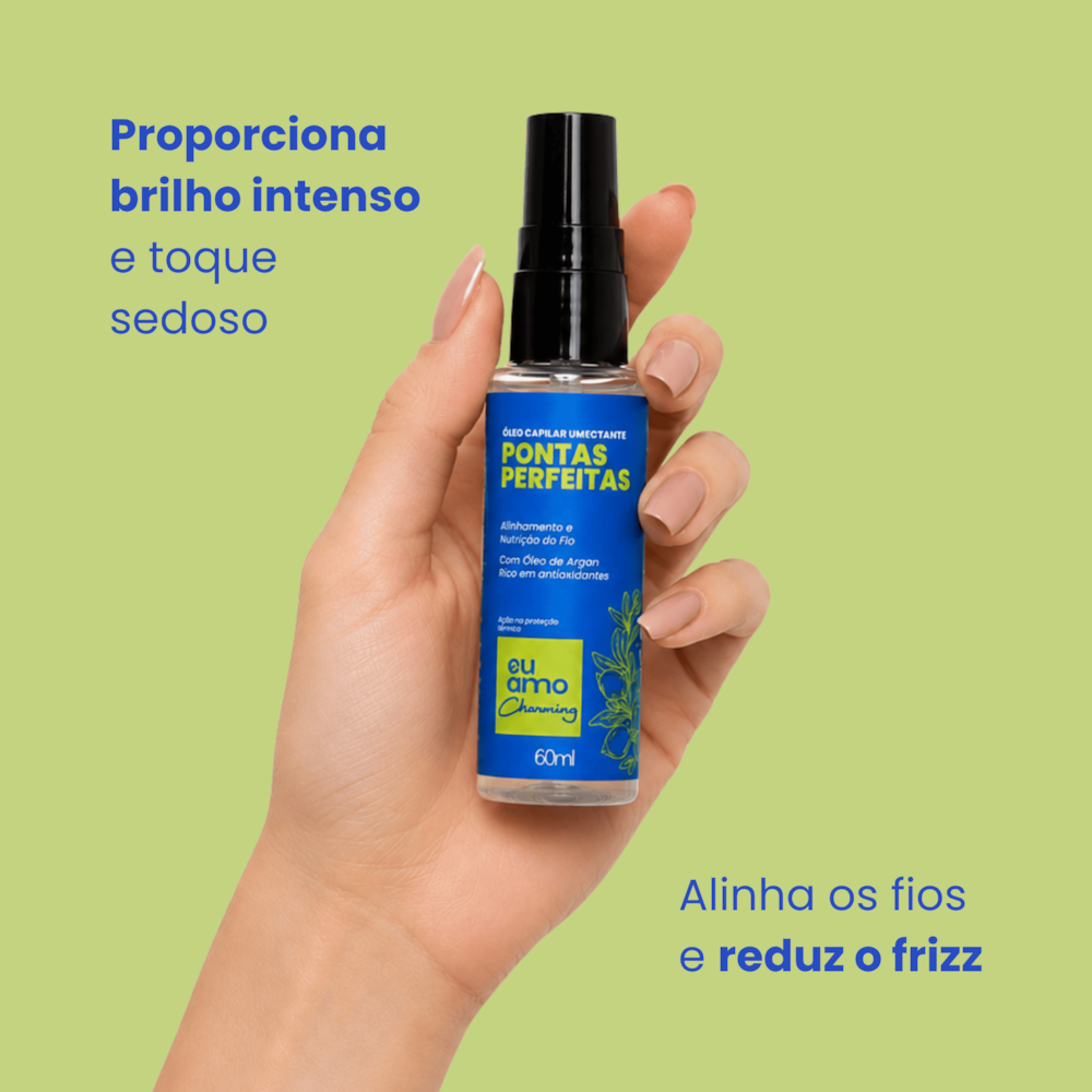 Eu Amo Charming Oleo Capilar Pontas Perfeitas 60ml