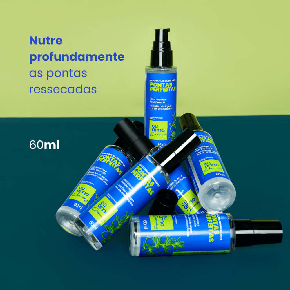 Eu Amo Charming Oleo Capilar Pontas Perfeitas 60ml