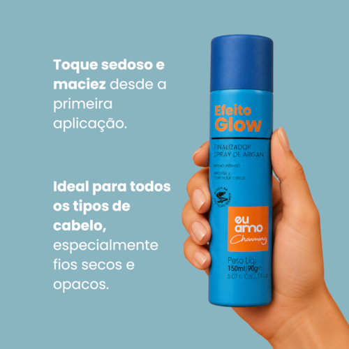 Eu Amo Charming Spray de Brilho Argan 150ml