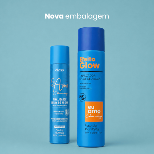 Eu Amo Charming Spray de Brilho Argan 150ml