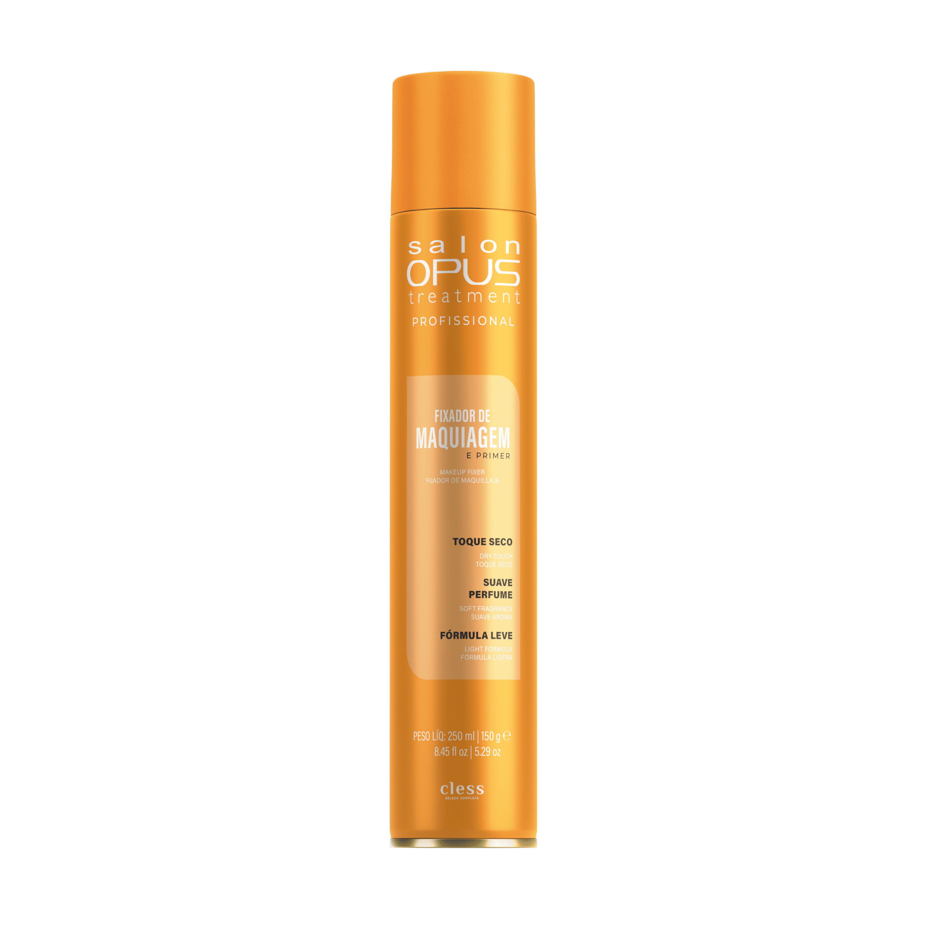 Fixador de Maquiagem e Primer Finalizador 250ml Efeito Gloss Uso