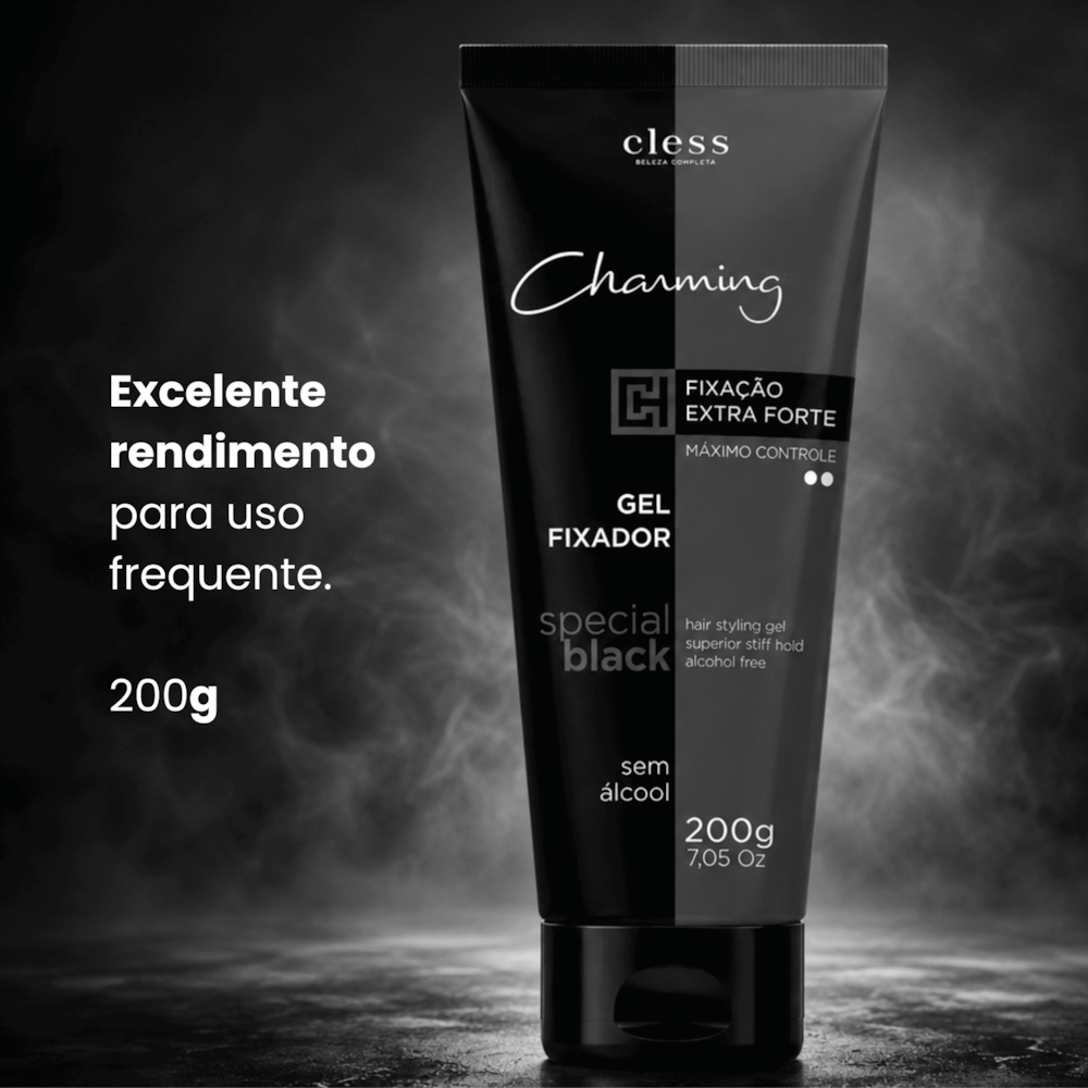 Gel Fixador Extra Forte 200ml Charming