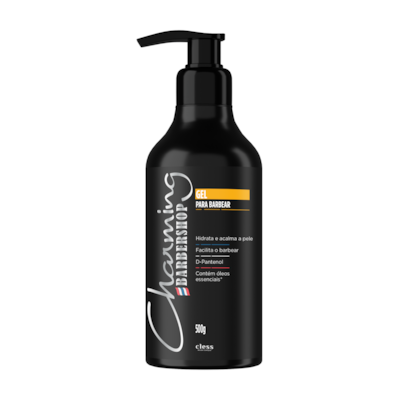 Gel para Barbear Fixador e Hidratante Charming Barbershop 500g