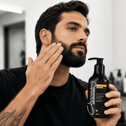 Gel para Barbear Fixador e Hidratante Charming Barbershop 500g