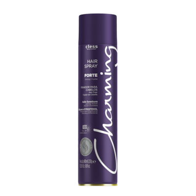 Hair Spray Capilar Fixação Forte 400ml Charming