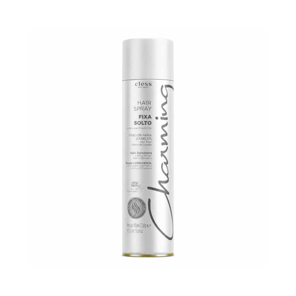 Hair Spray Charming Normal Fixa Solto 400ml
