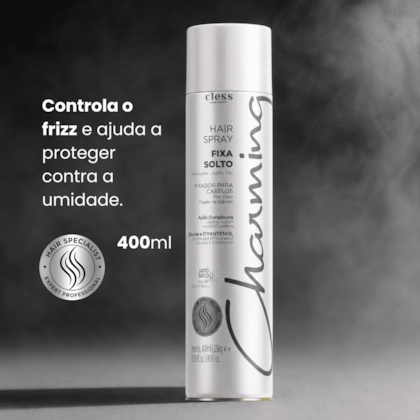 Hair Spray Charming Normal Fixa Solto 400ml