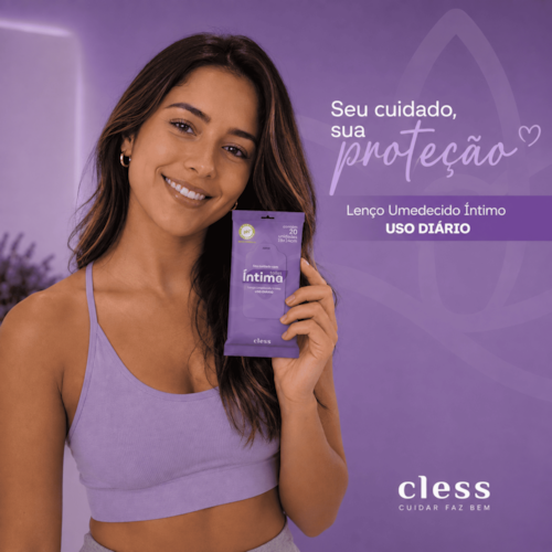 Lenço Umedecido Íntimo com Aloe Vera e Ácido Lático 20 Unidades Toilet Íntima