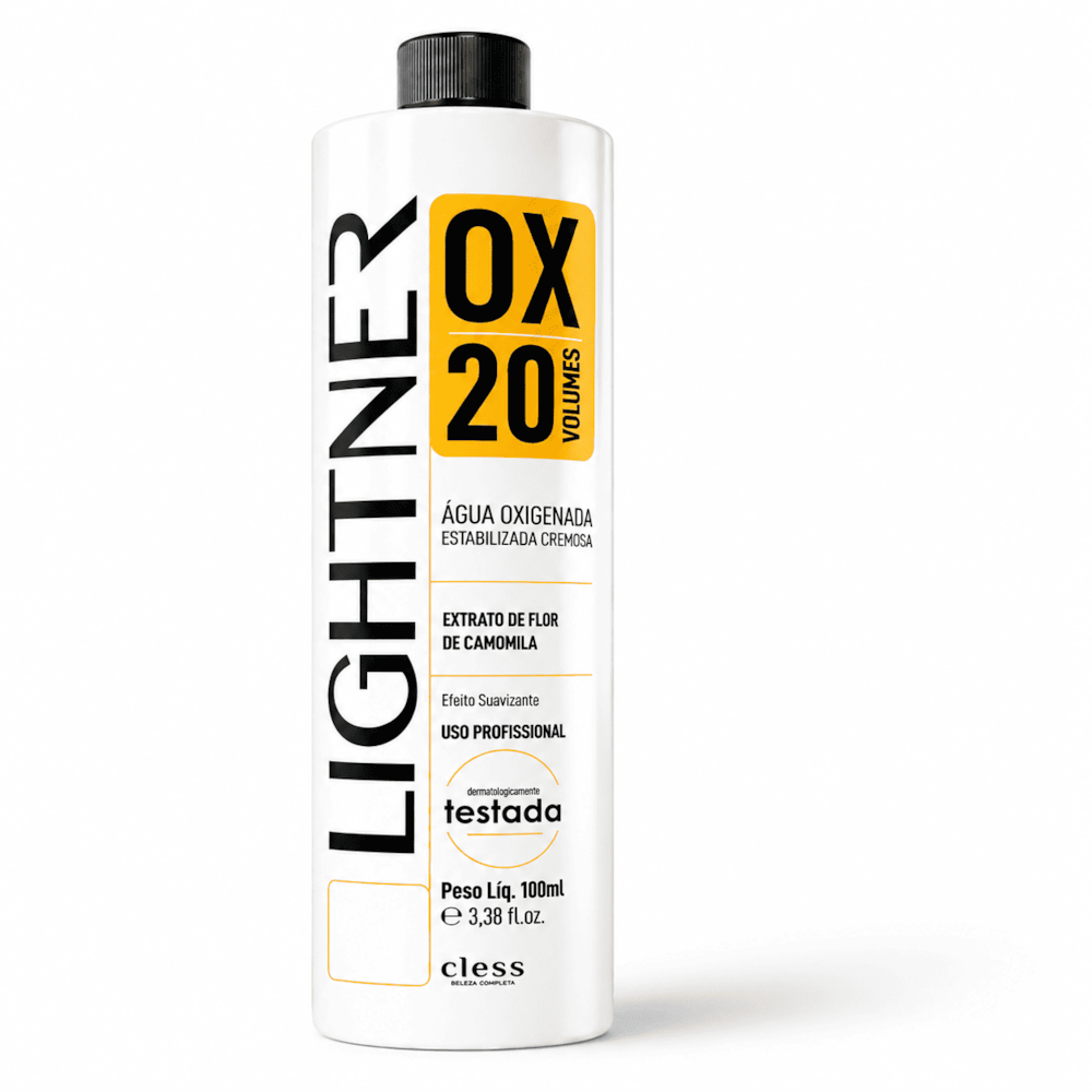 Lightner Água Oxigenada  20 volumes 100ml