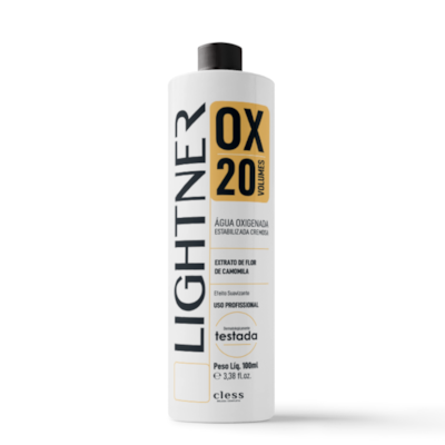 Lightner Água Oxigenada  20 volumes 100ml