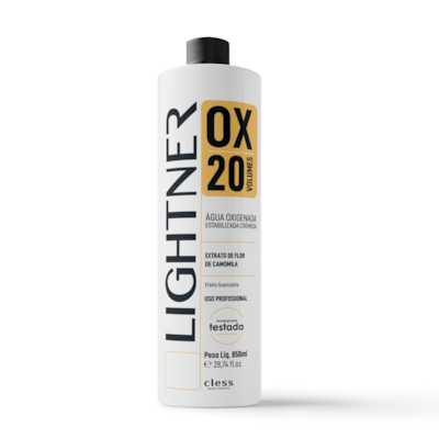 Lightner Água Oxigenada  20 volumes 850ml