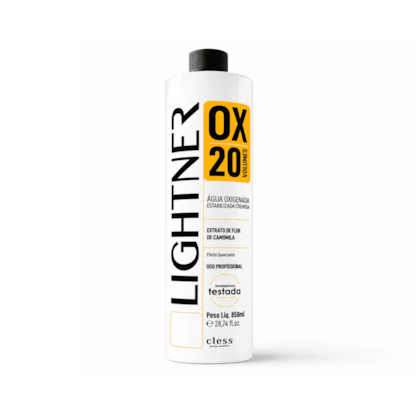 Lightner Água Oxigenada  20 volumes 850ml