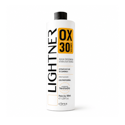 Lightner Água Oxigenada  30 volumes 100ml