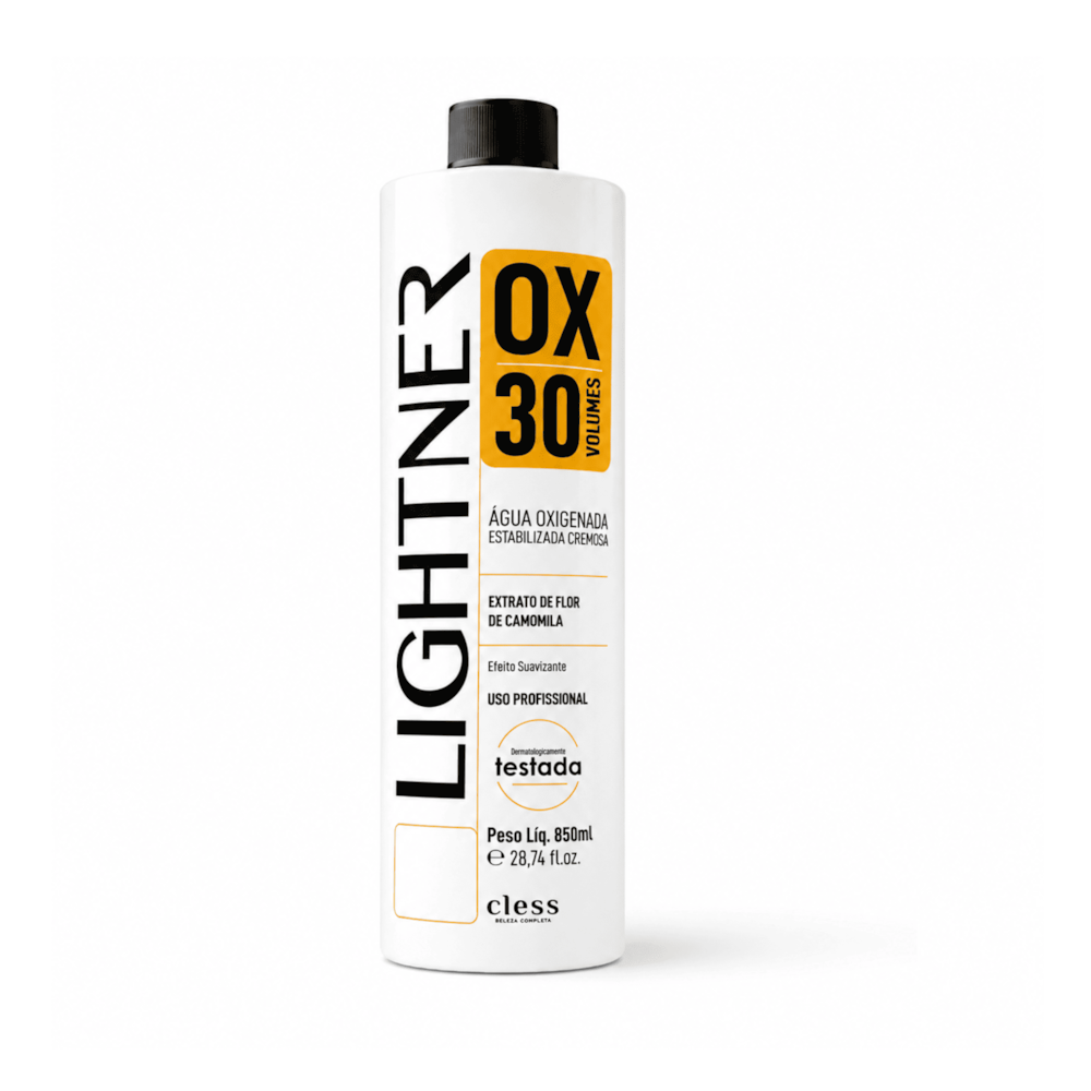 Lightner Água Oxigenada  30 volumes 850ml