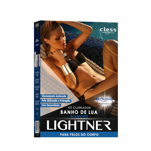 Lightner Kit Completo de Descolorante para pelos Banho de Lua Diamond