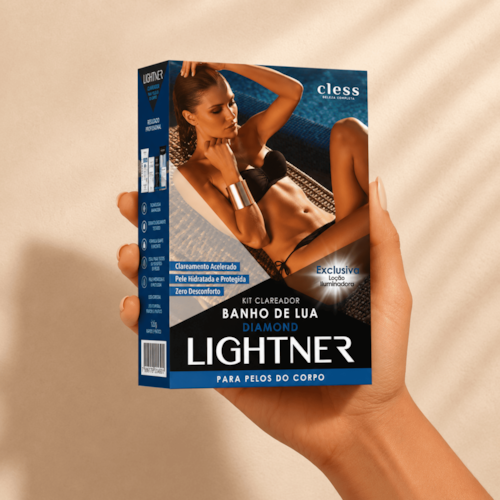 Lightner Kit Completo de Descolorante para pelos Banho de Lua Diamond