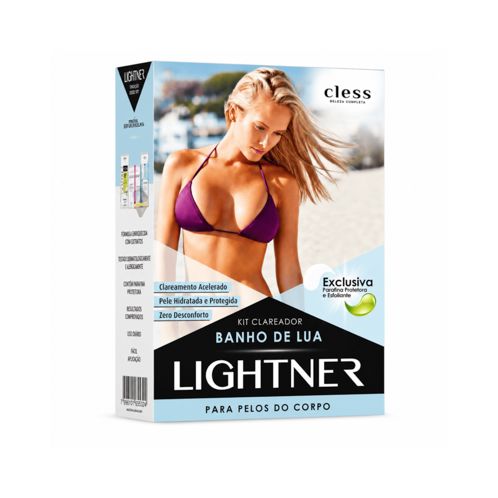 Lightner Kit Descolorante para pelos Banho de Lua