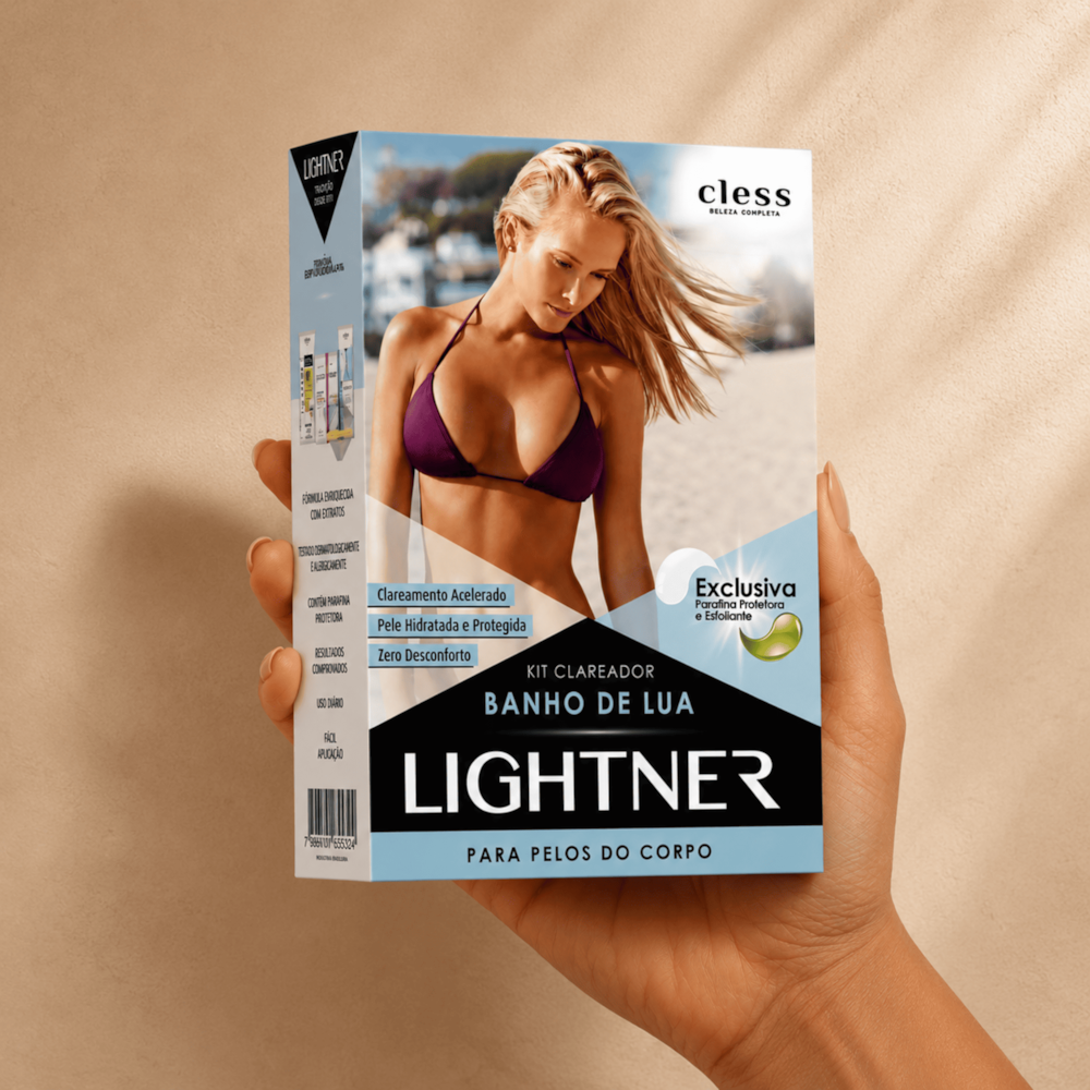 Lightner Kit Descolorante para pelos Banho de Lua