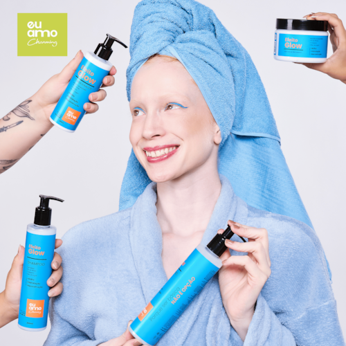 Mascara de Tratamento Argan Efeito Glow Eu Amo Charming 250g