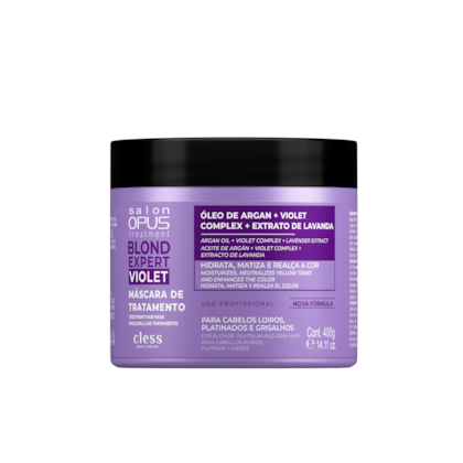 Máscara de Tratamento Blond Expert Violet Salon Opus 400g