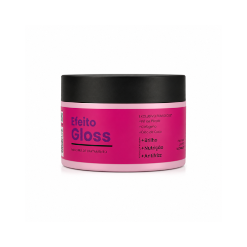 Mascara de Tratamento Efeito Gloss Eu Amo Charming 250g