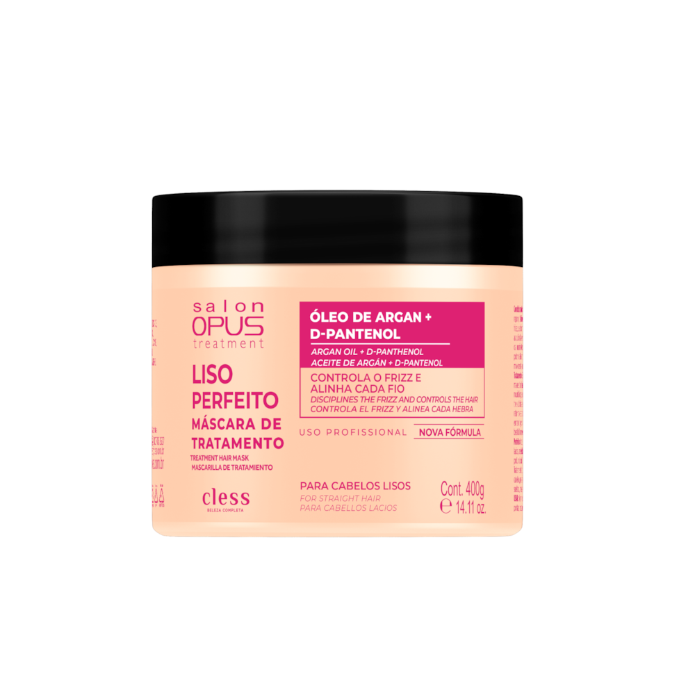 Máscara de Tratamento Liso Perfeito Salon Opus 400g
