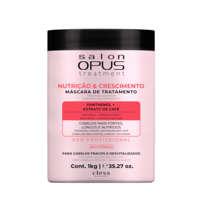 Máscara de Tratamento Nutrição e Crescimento Salon Opus 1kg