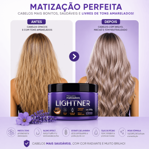 Mascara Matizadora Blond Violet Lightner 300g