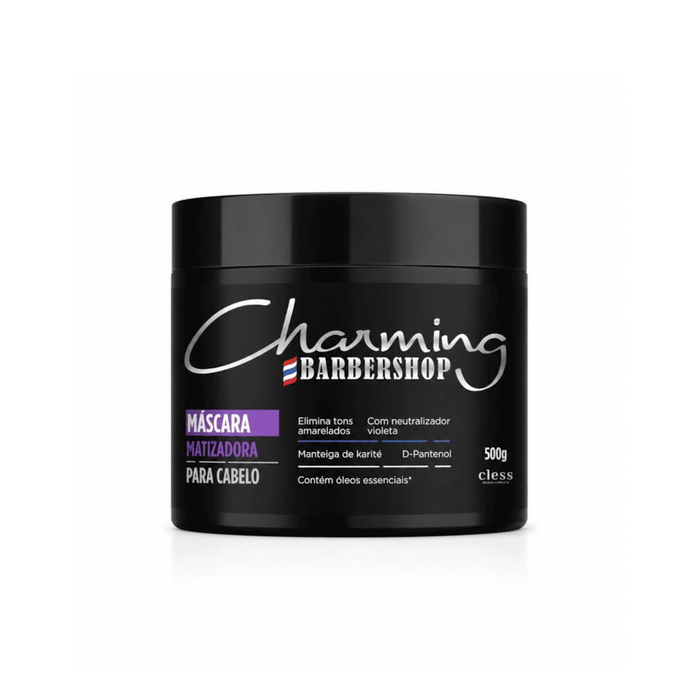 Mascara Matizadora Masculina Charming Barbershop 500g