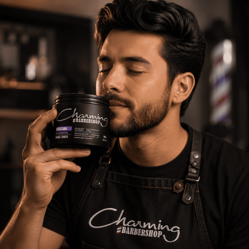 Mascara Matizadora Masculina Charming Barbershop 500g