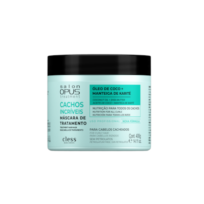 Máscara para Tratamento Cachos Incríveis Salon Opus 400g