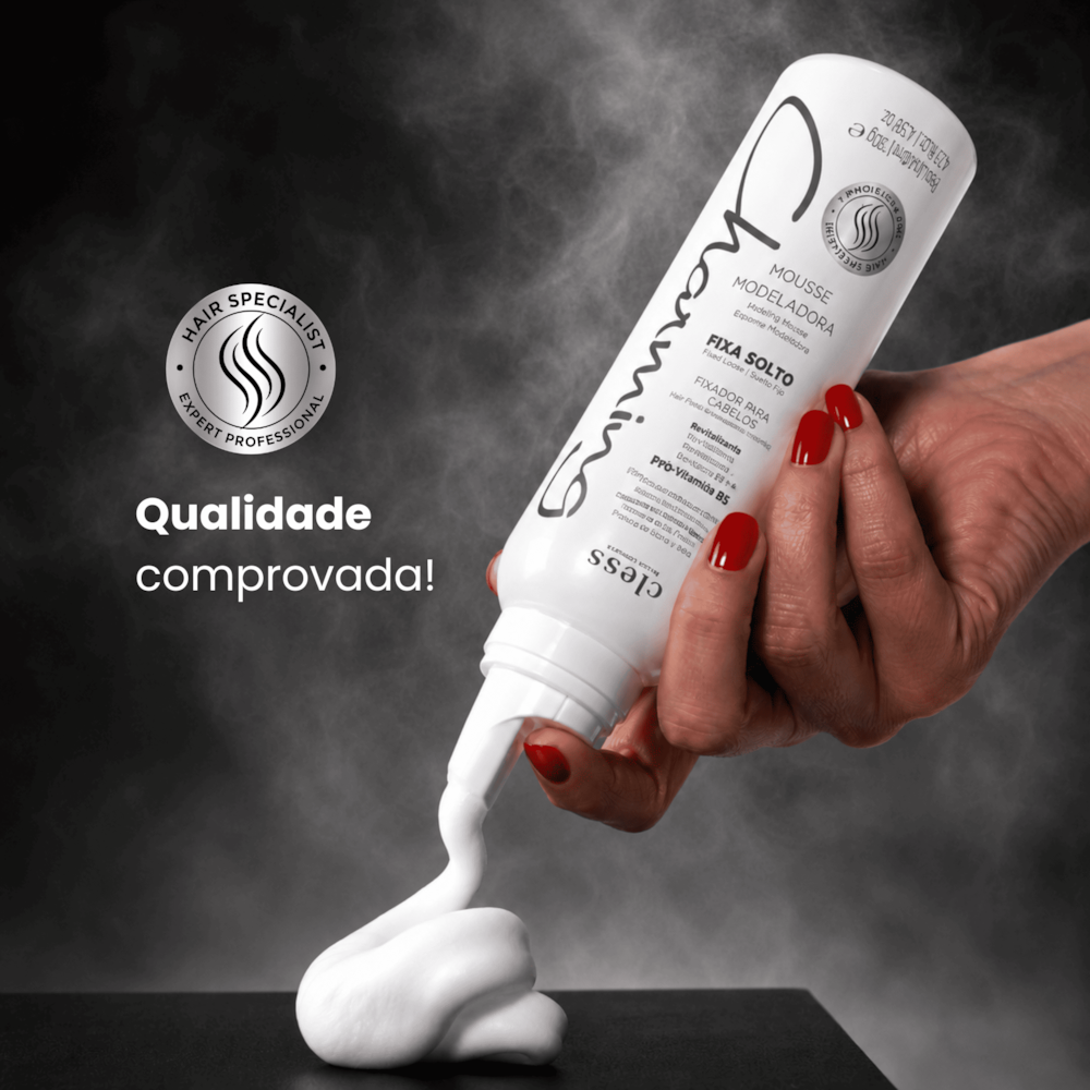 Mousse modeladora fixação normal Charming 140ml