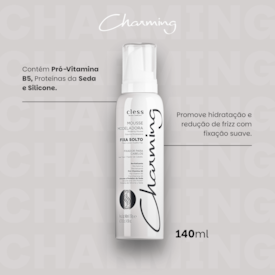 Mousse modeladora fixação normal Charming 140ml