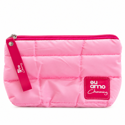 Necessaire Rosa Eu Amo Charming
