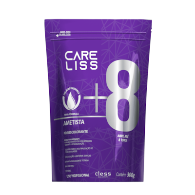 Pó Descolorante Capilar Ametista 8 Tons Care Liss 300g
