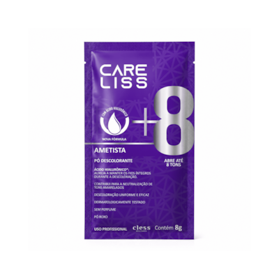 Pó Descolorante Capilar Ametista 8 Tons Care Liss 8g
