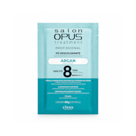 Pó Descolorante Capilar Argan 8 Tons Salon Opus 20g