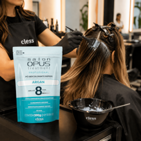 Pó Descolorante Capilar Argan 8 Tons Salon Opus 20g