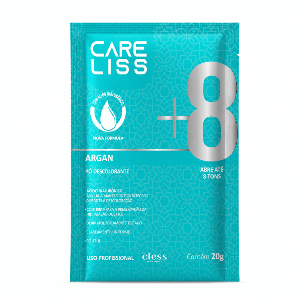 Pó Descolorante Capilar Argan Care Liss 20g
