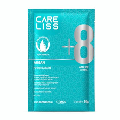 Pó Descolorante Capilar Argan Care Liss 20g
