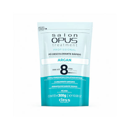 Pó Descolorante Capilar Argan Salon Opus Treatment 300g